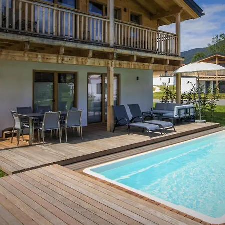Σαλέ Bergchalet Falkenstein, Inzell, Cleaning Included Inzell